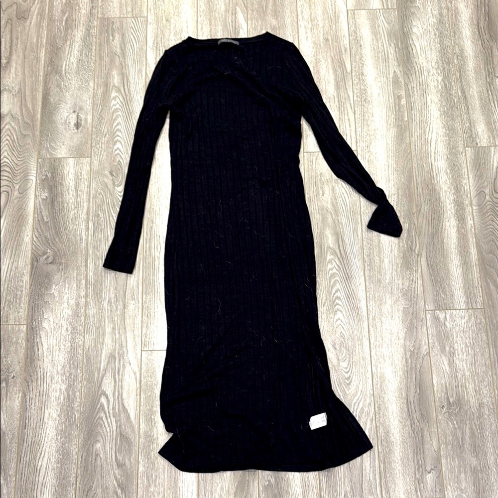 Suzy Shier Black Bodycon Cocktail Dress